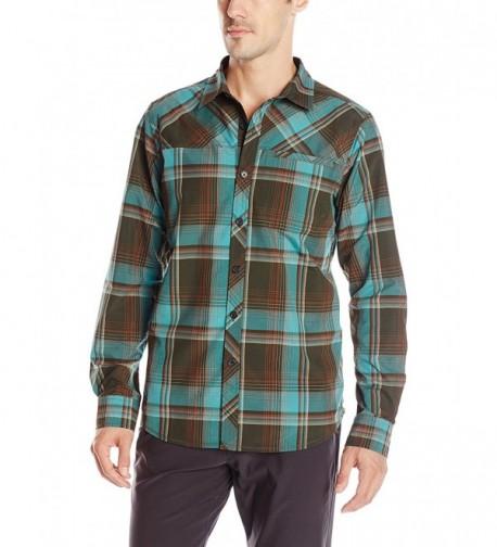 prAna Farley Shirt Small Olive