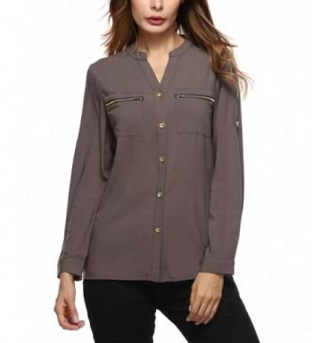 Macr Steve Womens Casual Chiffon