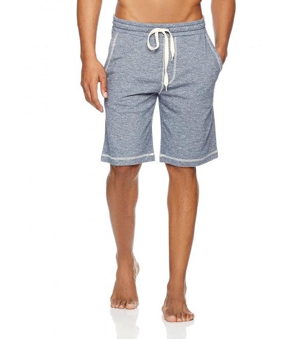 Young Men's Soft Cotton Jersey Contrast Stitch Lounge Pajama Gym Short ...