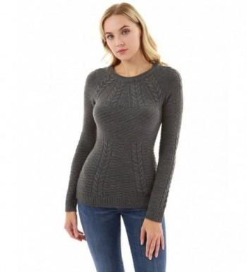 PattyBoutik Womens Crewneck Raglan Sweater