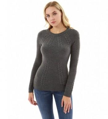 PattyBoutik Womens Crewneck Raglan Sweater