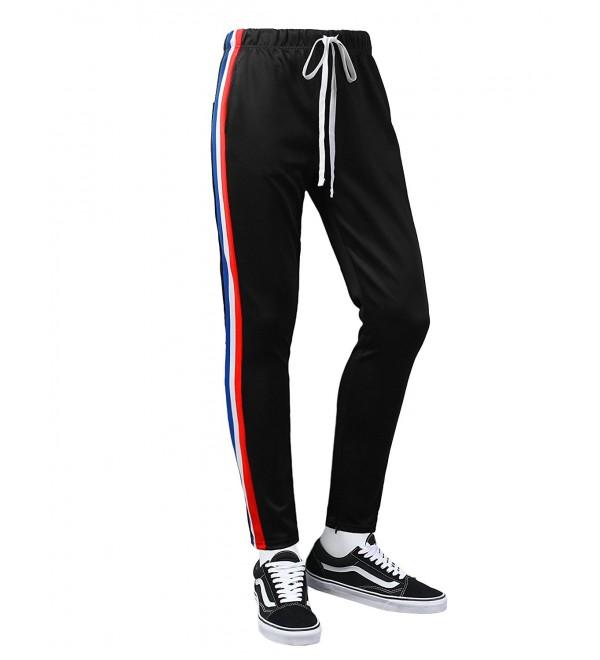 URBANCREWS Hipster Triple Striped Skinny