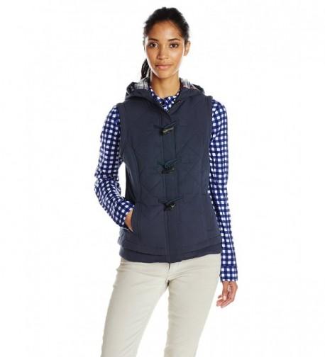 BGSD Womens Quilted Hooded Vest