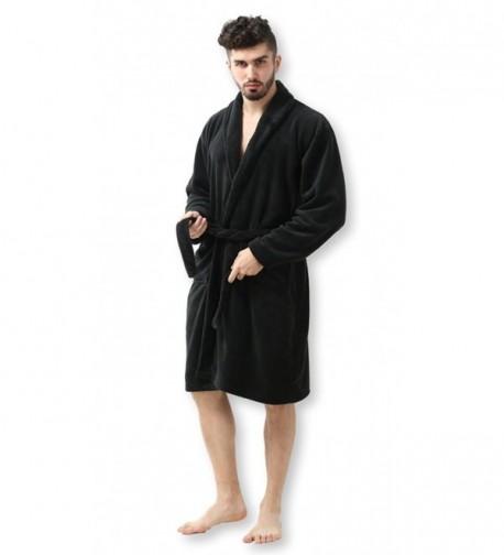 Pembrook Mens Robe Fleece Bathrobe