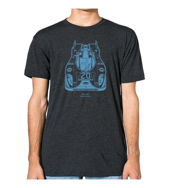 GarageProject101 Racing Porsche T Shirt Heather