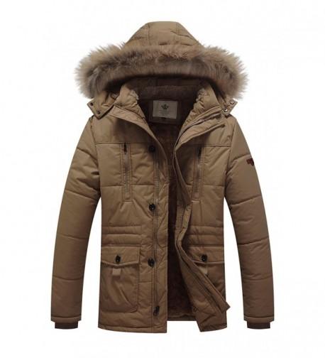 WenVen Hooded Winter Parka Jacket