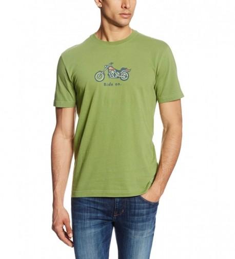 Life Crusher Motorcycle T Shirt Grassy