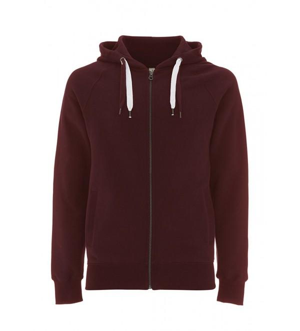 Claret Red Hoodie Men Sweatshirt