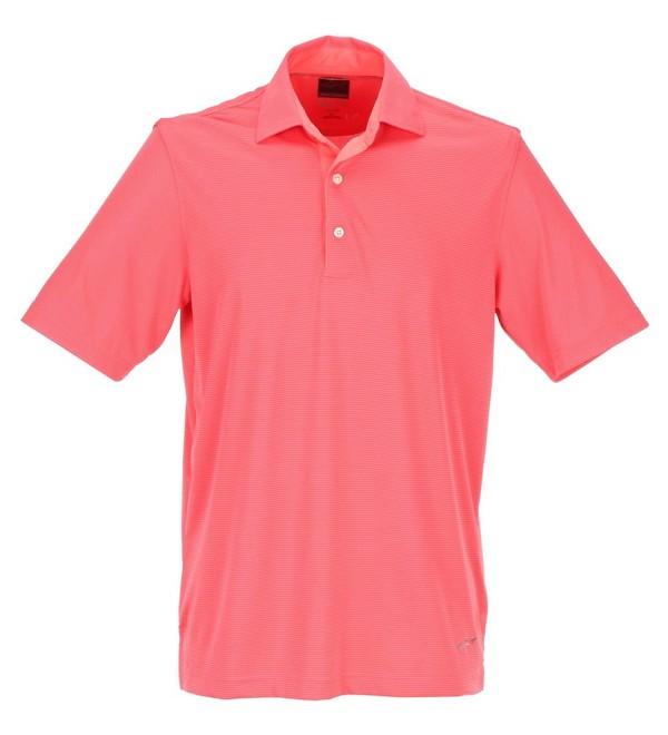 Mens Ml75 Tonal Stripe Polo - Pink - CU12GTARC1F