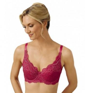 QT Intimates Womens Underwire Sangria