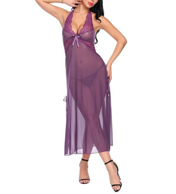 ADOME Rolepaly Nightgown Lingerie Chemise