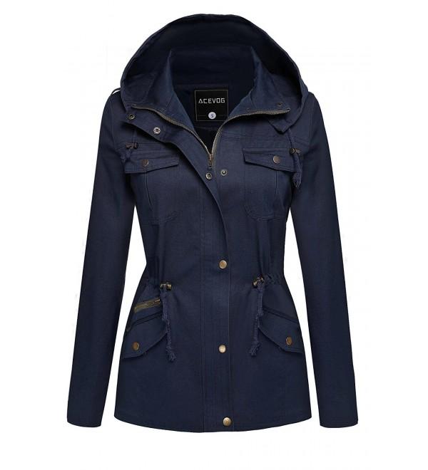 navy blue short jacket