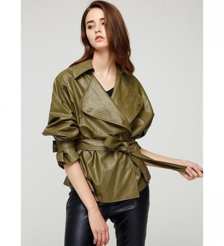 Cheap Women's Leather Coats