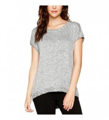 Matty Ladies Sweater Zippered Back Heather