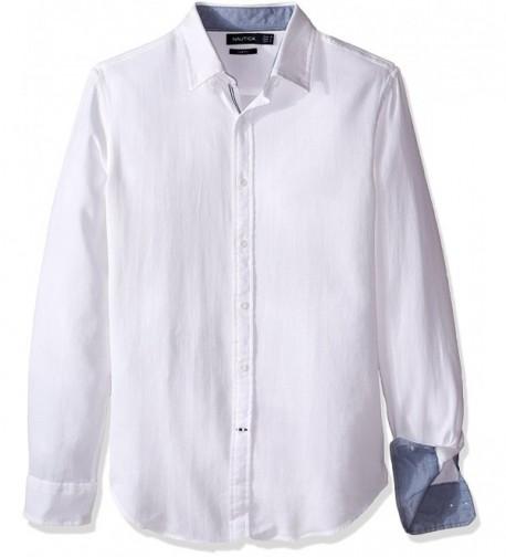 Nautica Cotton Dobby Shirt Bright