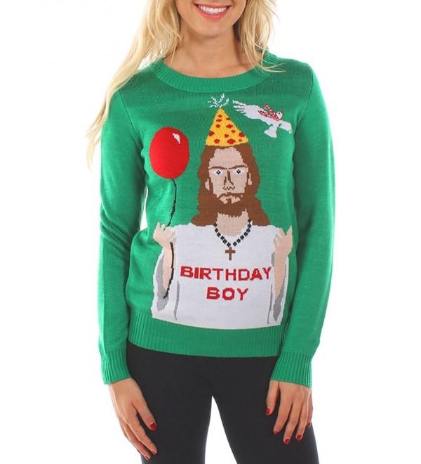 Womens Ugly Christmas Sweater Birthday