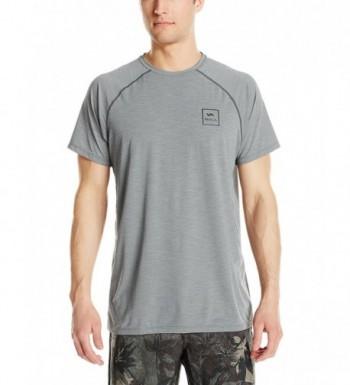 RVCA Mens Rashguard Heather X Large