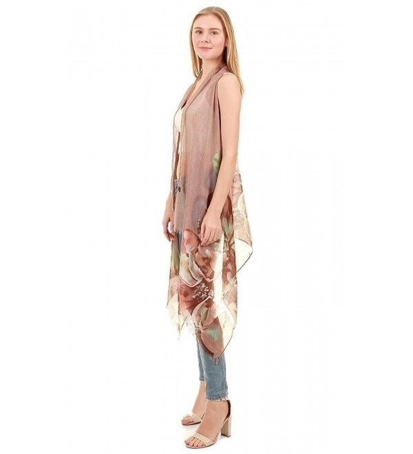 chicchicfashionworld Sleeveless Breezy Chiffon Asymmetric