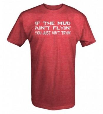 Flyin Tryin Muddin shirt Medium