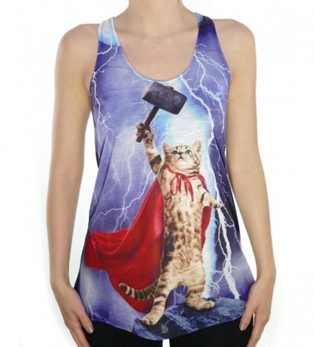 Womens Thor Racerback Tank Medium