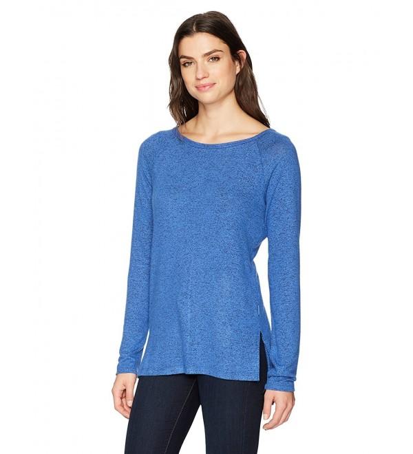 Women's Vinyasa Hi Lo Tunic - Cobalt/Black Marl - CN185OLU6WS