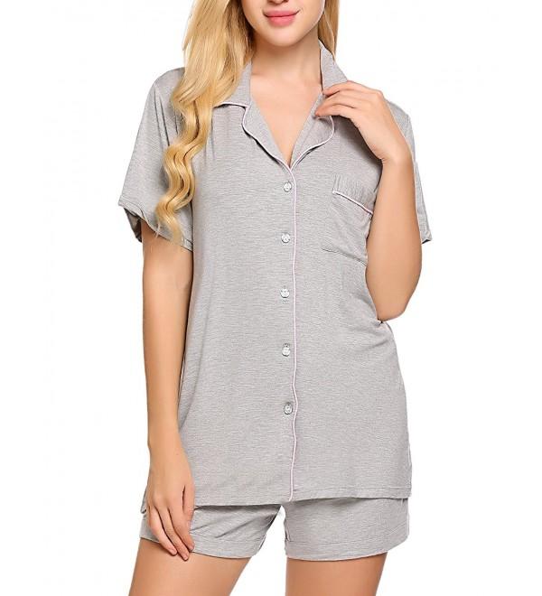 luxilooks Pajamas Womens Sleeve Shorty