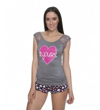 Sleep Co Sleepwear Graphic Charcoal