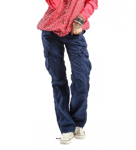 Womens Casual Military Styles Trousers