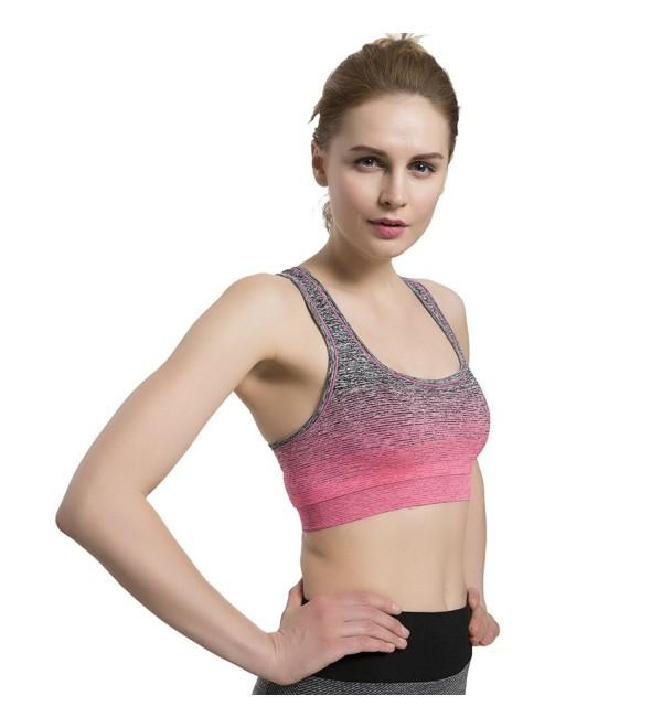 Womens Sports Support Seamless Removable