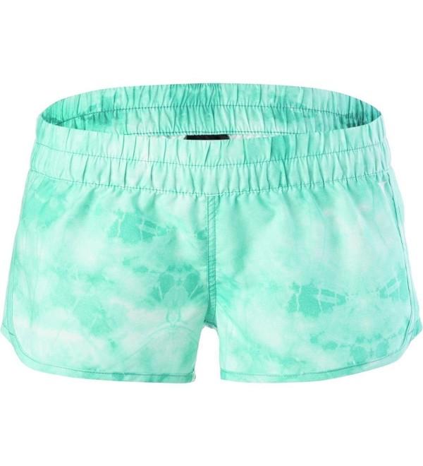 Womens Supersuede Tie-Dye Beachrider Bottoms - Washed Teal - CE12MZD45Q2