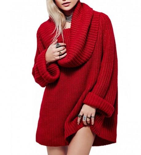 HaoDuoYi Asymmetric Knitted Pullover Sweater