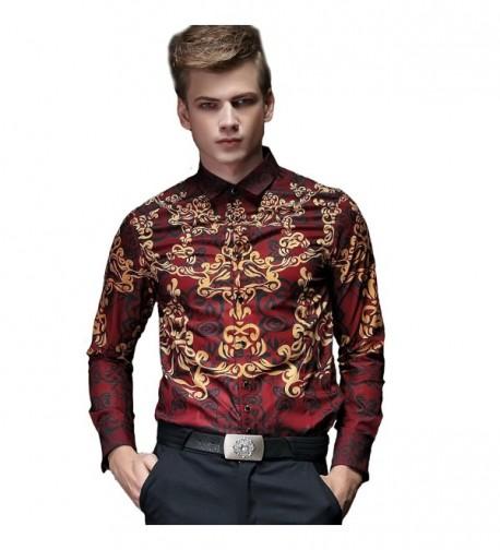 FANZHUAN Fitted Dress Shirts Sleeve