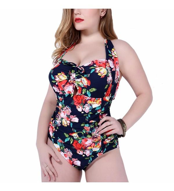 SUITEASY Swimsuit Vintage Swimwear X Large