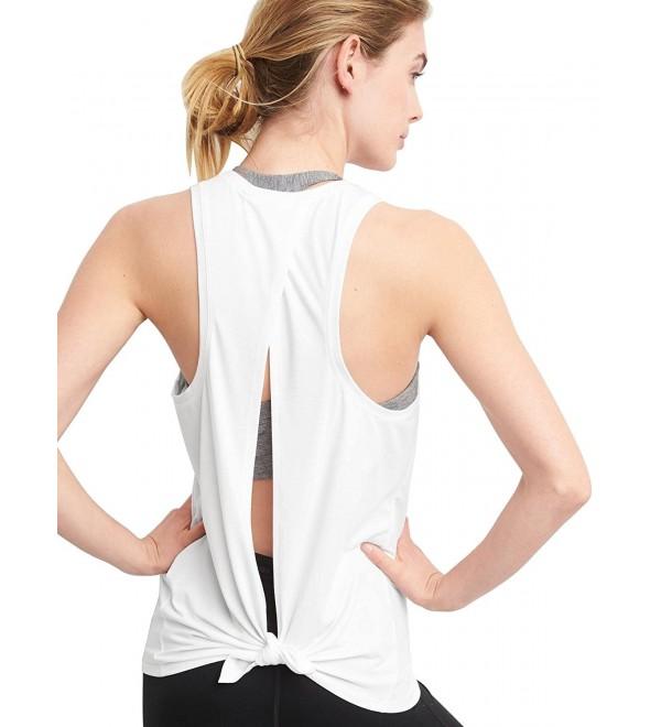 Bestisun Womens Knotted Backless Workout