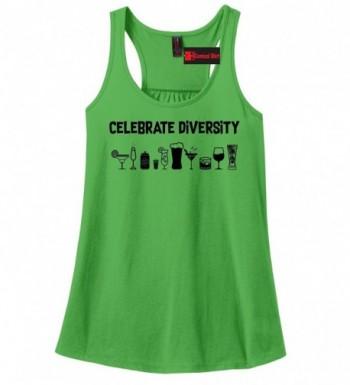 Comical Shirt Celebrate Diversity Alcohol