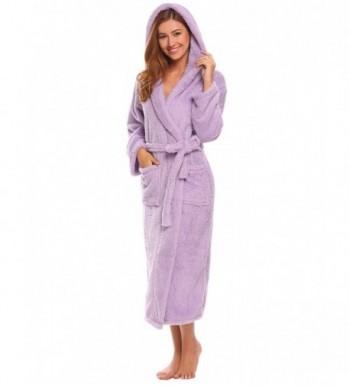 Lamore Fleece Bathrobes Sleepwear X Large