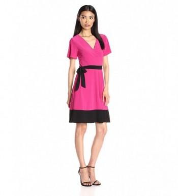 Star Vixen Surplice Contrast Fuchsia