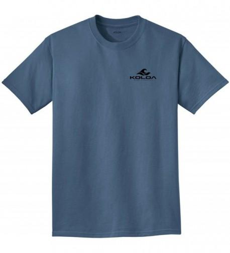 Koloa Surf Side Pigment Dyed T Shirt Blue Moon