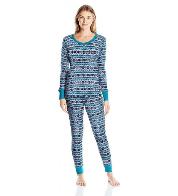 Saint Eve Womens Thermal Pajama