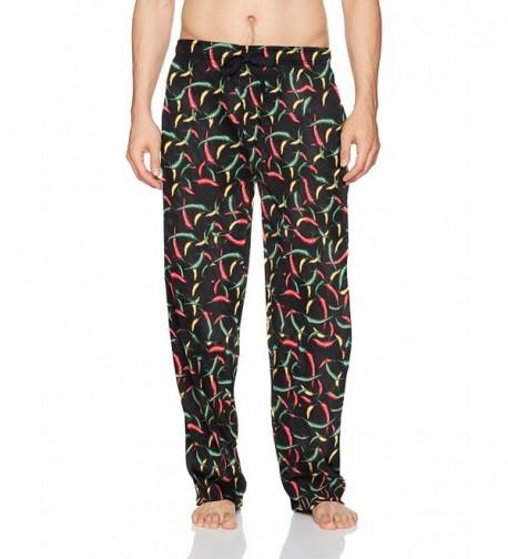 Varsity Printed Microfleece Pajama Pepper