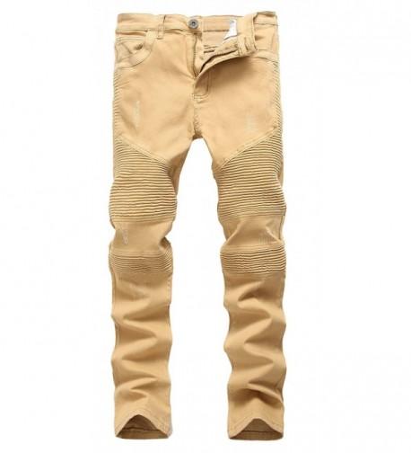 Distressed Destroyed Fashion Skinny 336khaki