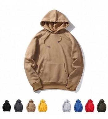 Fleece Sweatshirt Hooded Pullover Kangaroo