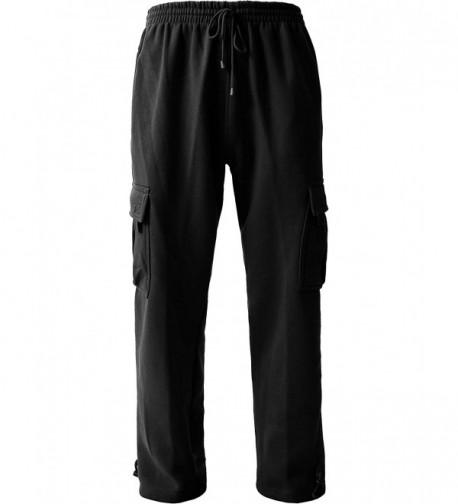 RD Mens Cargo Sweatpants Heavyweight Pants Fleece Long S-5XL 1RDA0005 ...