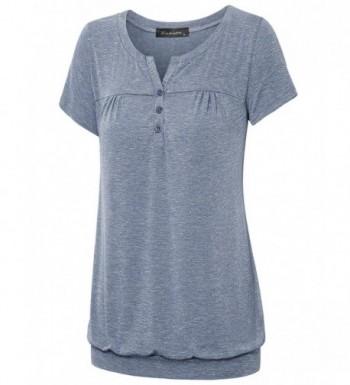 Designer Women's Henley Shirts Outlet Online