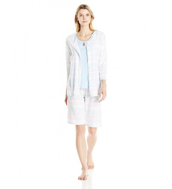 Carole Hochman Womens Cotton Bermuda