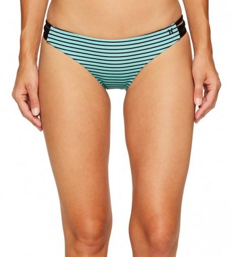 Hurley Womens Stripe Bottoms Swimsuit