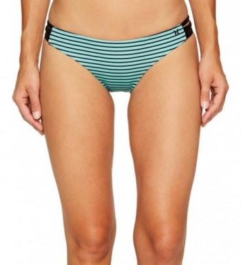 Hurley Womens Stripe Bottoms Swimsuit