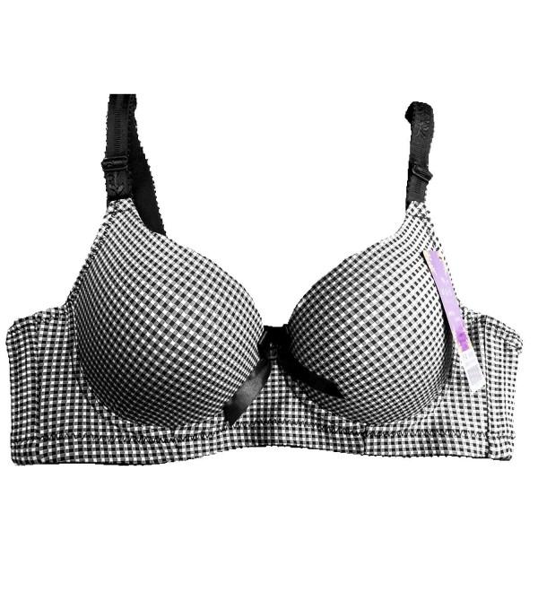 Women Bras Push Girls Black