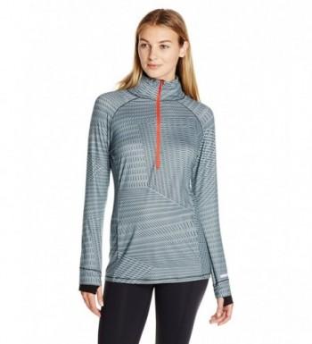 Cuddl Duds Womens Sportlayer Half Zip