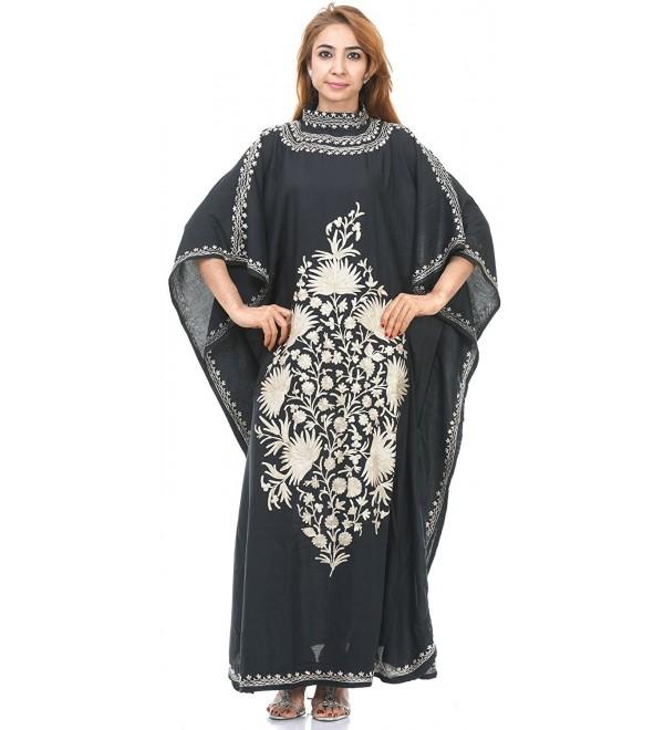 Odishabazaar Crushed Kashmiri Designer Black pink